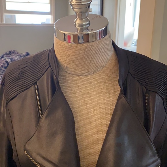 VENTO milano high end Italian top designer black bomber jacket - Picture 5 of 16